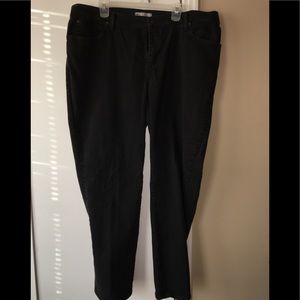 Black jeans, Lee brand